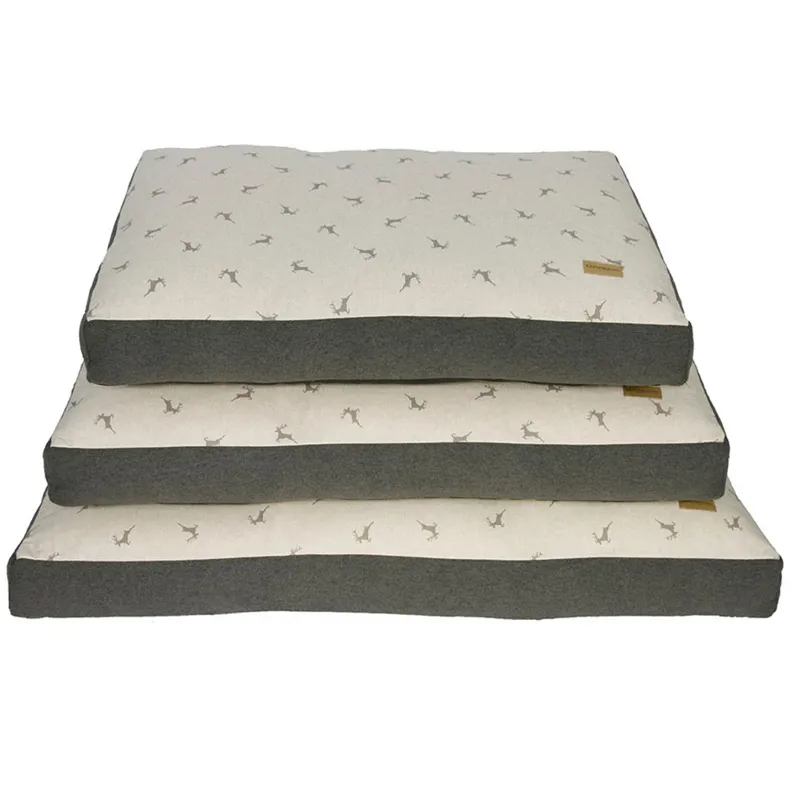Earthbound Cushion Box Bed in Stag Print